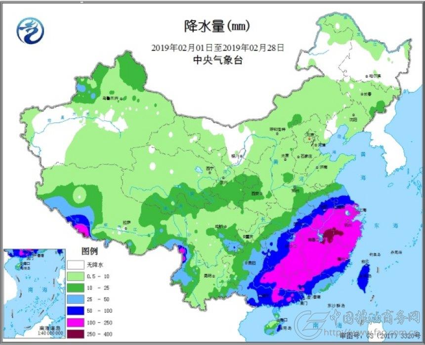 2019年3月5日全国农业气象月报